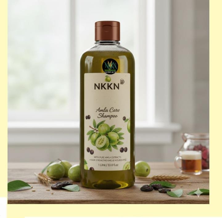 NKKN Amla Care Shampoo: The Timeless Secret for Strong, Shiny & Healthy Hair