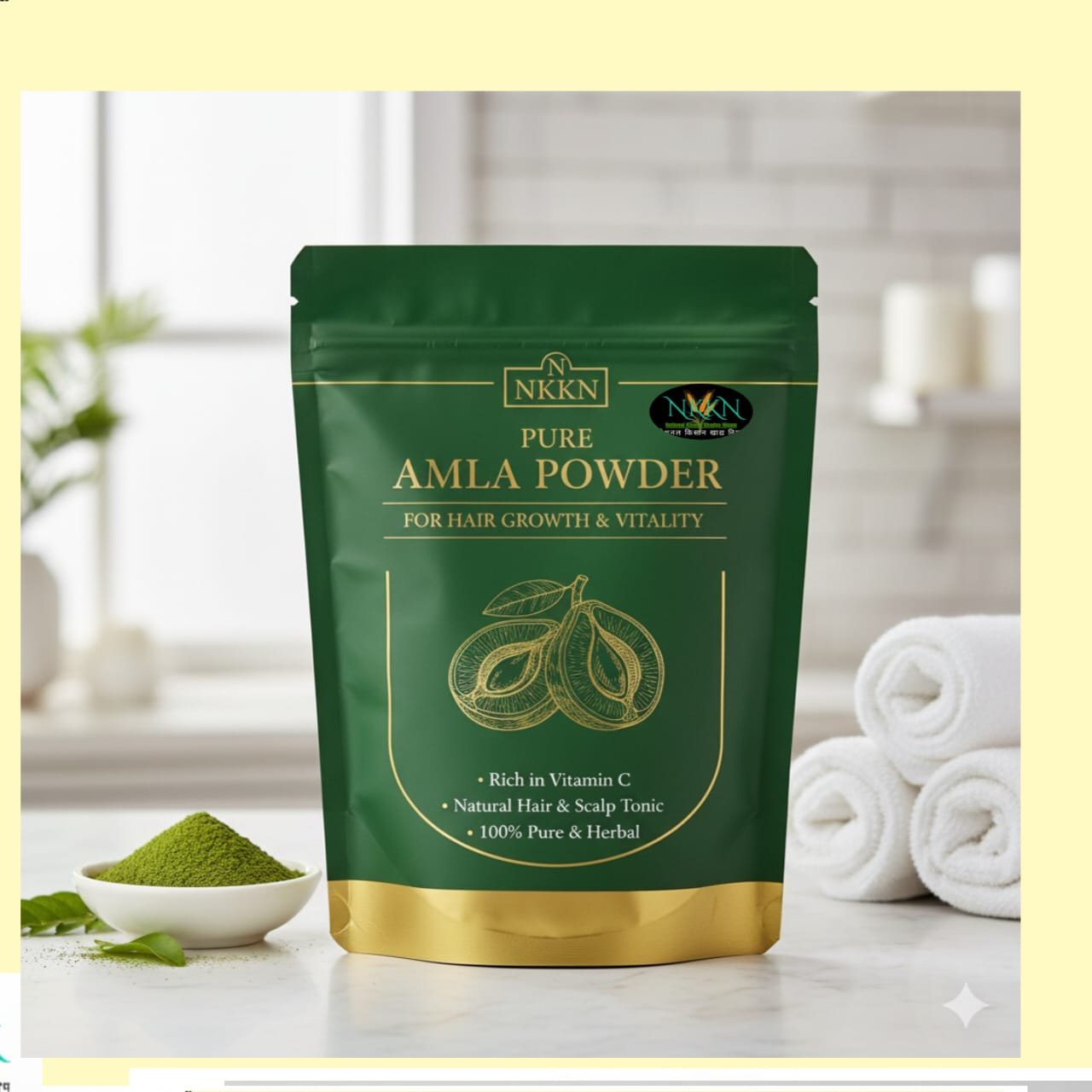 Pure Amla Powder for Hair Growth NKKN