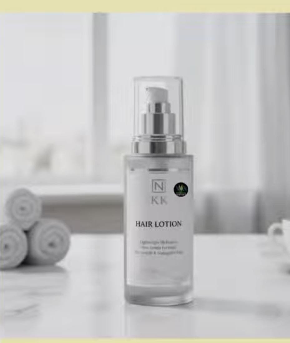 NKKN Hair Lotion The Ultimate Daily Nourishment for Healthy Frizz-Free & Silky Hair