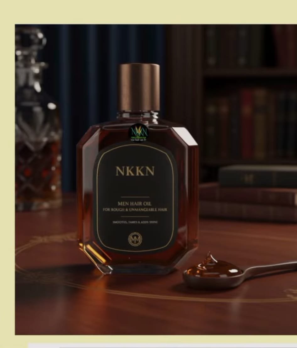 Men Hair Oil: Complete Guide to Strong, Healthy & Stylish Hair with NKKN