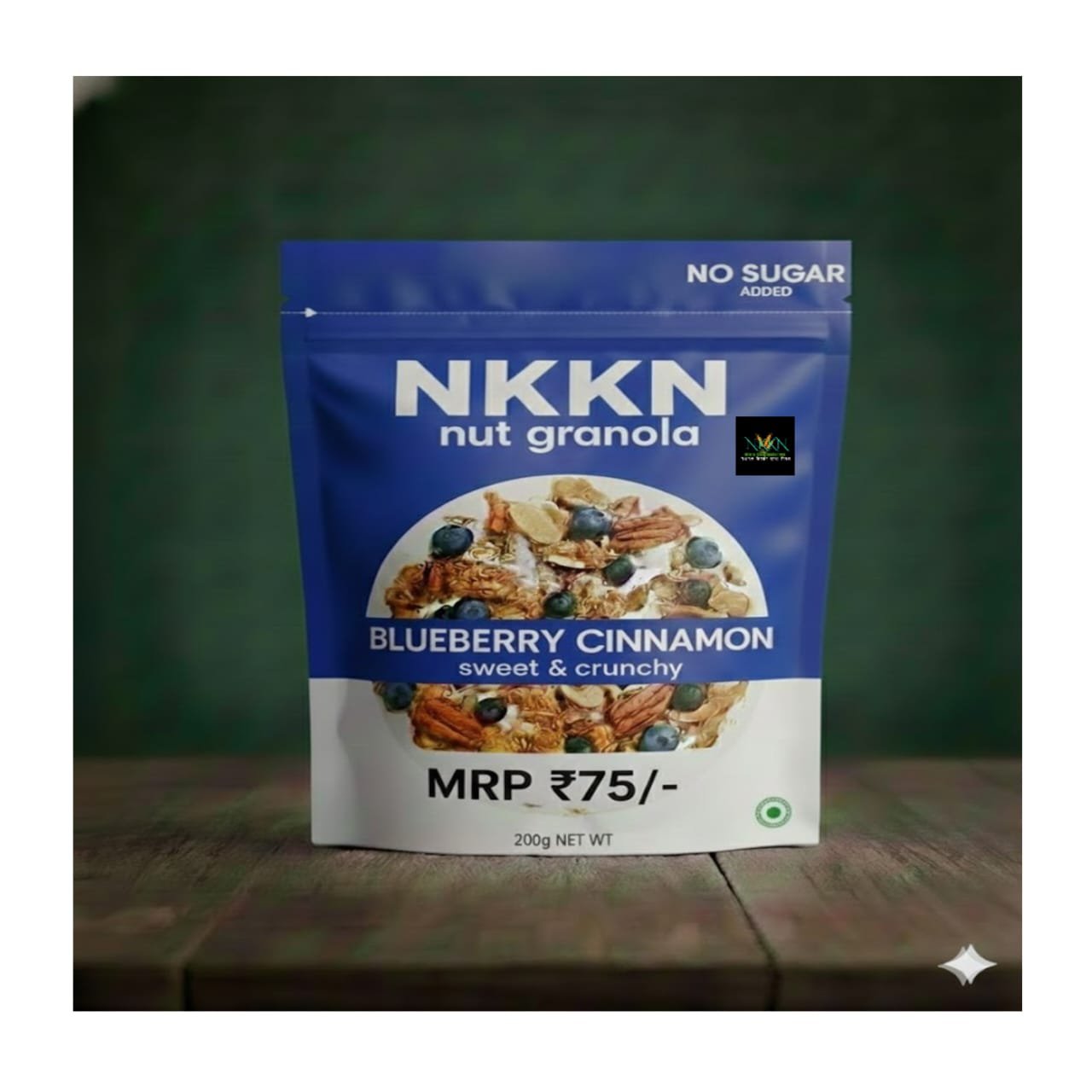 NKKN Brand Nut Granola (Blueberry, Cinnamon Sweet & Crunch) – A Perfect Blend of Taste, Nutrition, and Crunch