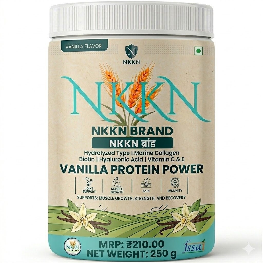NKKN Brand Vanilla Protein Powder: A Delicious Step Toward Better Health