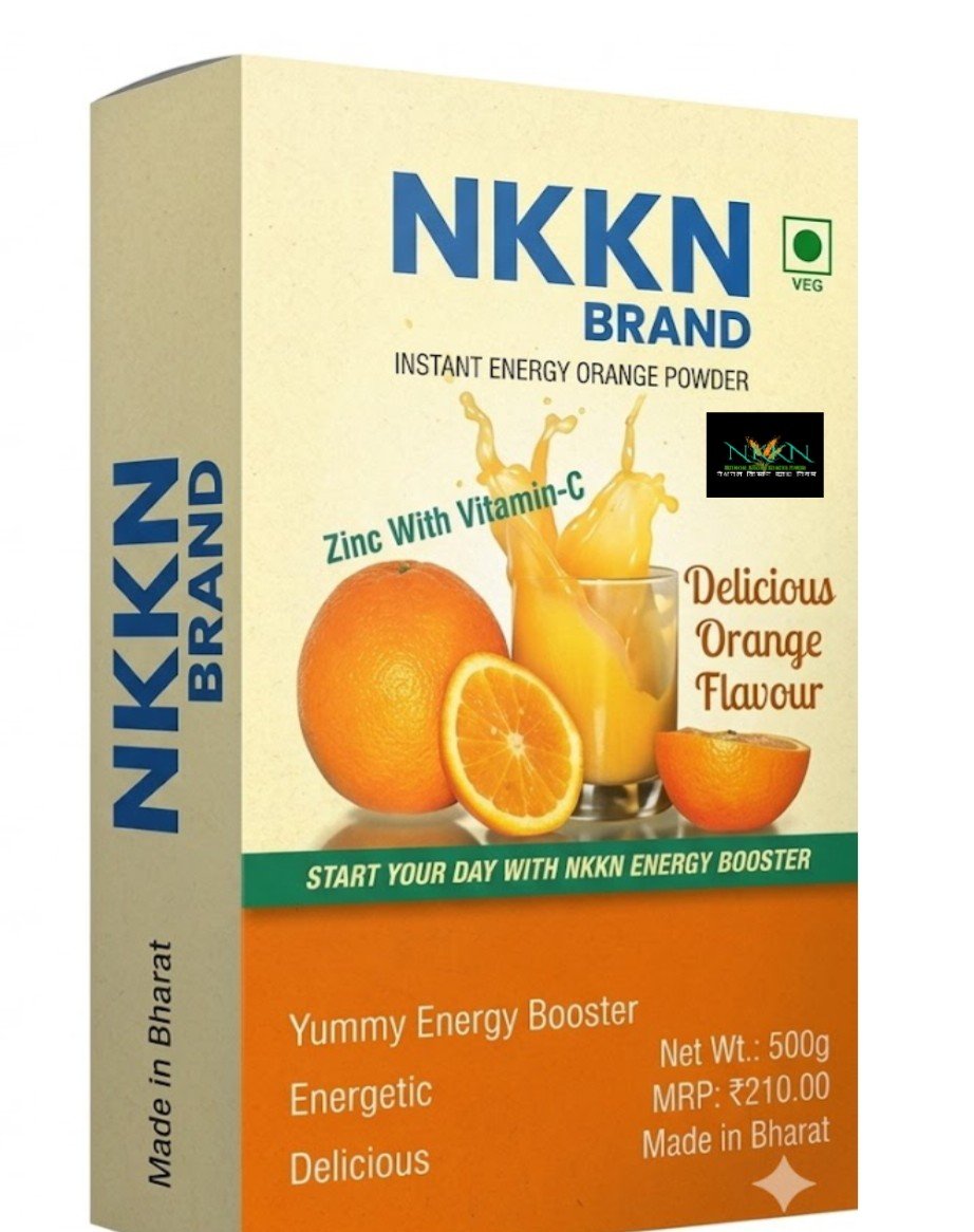 NKKN Brand Orange Flavour Drink: A Refreshing Burst of Taste and Energy