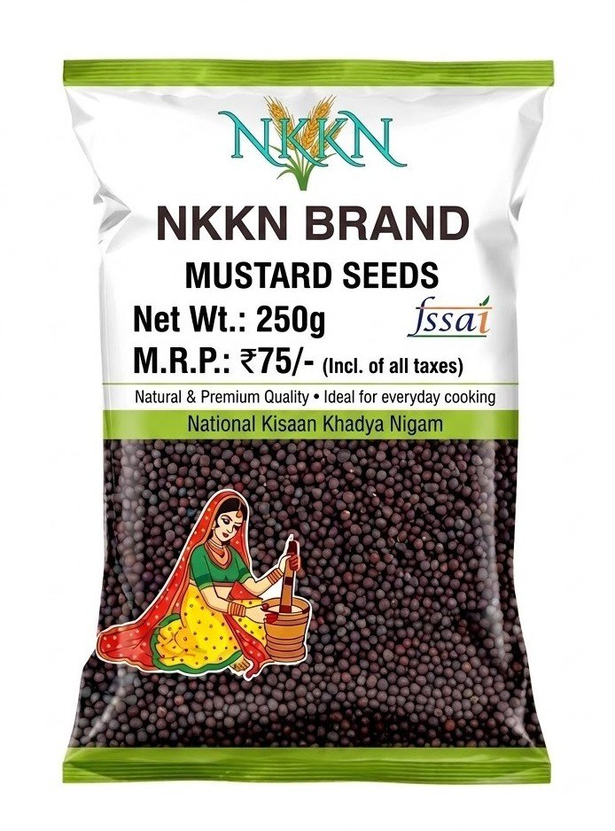 NKKN Brand Mustard Seeds: A Flavorful and Healthy Addition to Every Kitchen